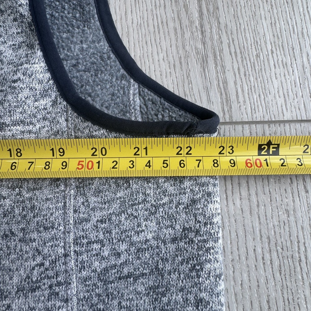 Orvis Fleece Sleeveless Full Zip Vest Men's size XL Heather Gray Outdoors EUC - Picture 12 of 12